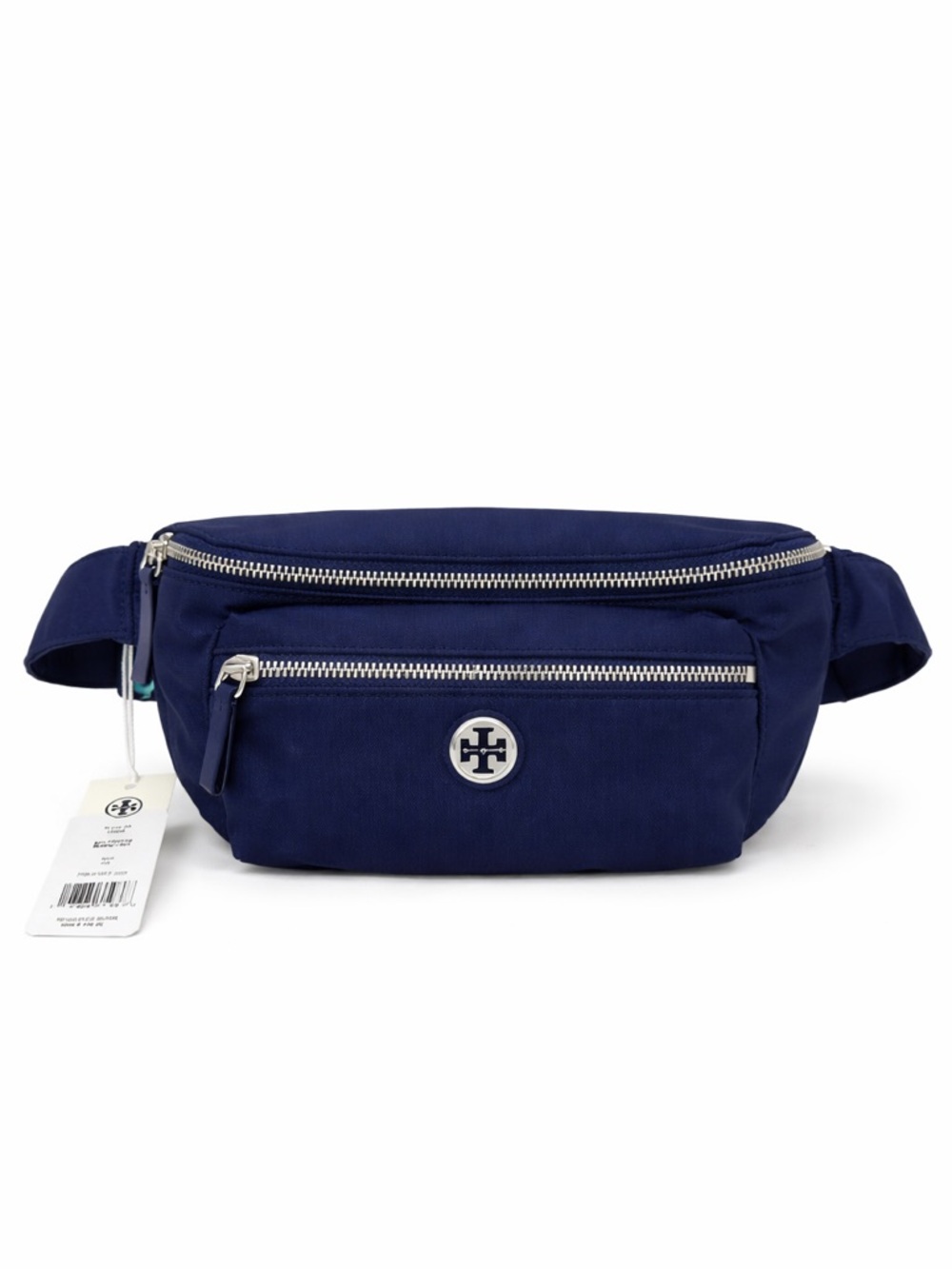 NWT Tory Burch Nylon Belt Bag - navy blue